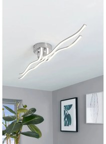 LED осветително тяло за таван в сребрист цвят 16x108,5 cm RONCADE – EGLO