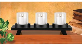 Дървен свещник – Deco Pleasure