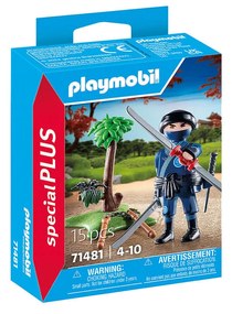 Съчленена Фигура Playmobil Нинджа 15 Части