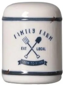 Horecano - Порцеланова солница 6x6x7.9см HAPPY FARM- (HF-56220)