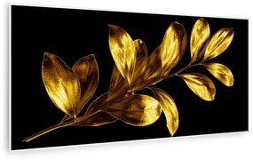 Klarstein Wonderwall Air Art Smart, инфрачервен отоплител, златно листо, 120 х 60 см, 700 W