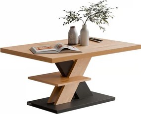 Модерна масичка за кафе Detroit - 90 x 60 x 45 cm Сив