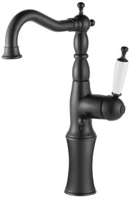 Кран за мивка Bugnatese Oxford висок-Черен - Mat