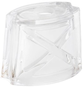 Резервно стъкло за полилей E14 10x12 см бял