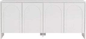 Бял скрин 180x80x45 cm Arlen – Kalune Design
