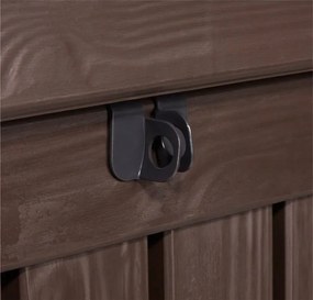 Кафява градинска кутия ROCKWOOD 570 L