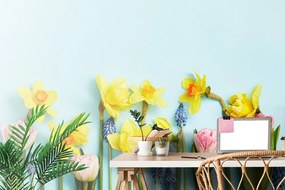Фототапет – Пролетна цветна композиция