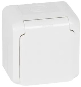 Legrand Контакт шуко IP44 открит монтаж цвят Бял Forix - 782373