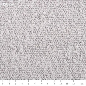 Светлосива табуретка от плат букле Molino - Micadoni Home