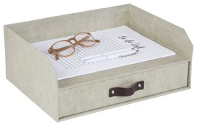 Картонен органайзер за докумнети с чекмедже Walter – Bigso Box of Sweden