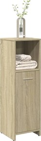 849601 vidaXL Шкаф за баня, дъб сонома, 30x30x95 см, инженерно дърво