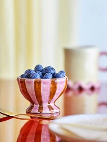 Червена/розова керамична детска купичка ø 9 cm Nini – Bloomingville