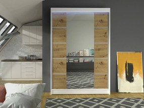 Гардероб Lino V Sliding-Fusiko-White