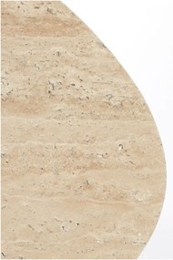 Кафява масичка за кафе 72x90 cm Mahelona – Light &amp; Living