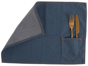 Текстилна подложка за хранене 45x33 cm Indigo – Tiseco Home Studio