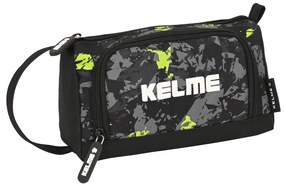 Ученически Комплект с Аксесоари Kelme Jungle Черен Сив Верде Лимон (20 x 11 x 8.5 cm) (32 Части)