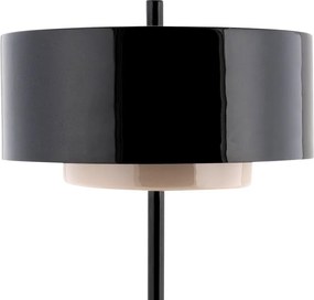 Черна метална настолна лампа (височина 50 cm) Grato Anillo – Leitmotiv