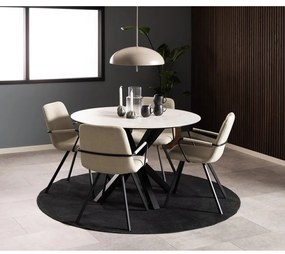 Кремави трапезни столове в комплект от 2 броя Selina - Actona