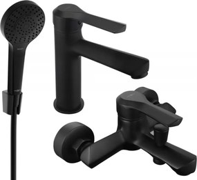 Mexen Sabre R05 комплект за вана, черен - 72103R05-70