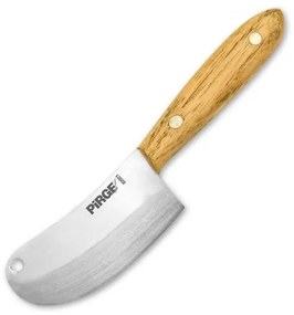 Pirge - Нож за твърди сирена от неръждаема стомана с дървена дръжка 7см (82021)