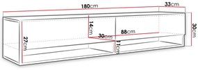 TV шкаф Doka-Дължина: 180 cm