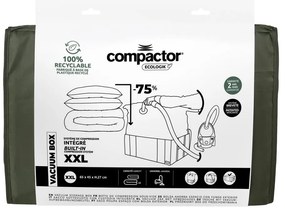Вакуумна текстилна кутия за съхранение на дрехи 65x45x27 cm Ecologik – Compactor