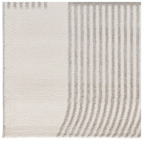 Килим в светлосиво и слонова кост 133x190 cm Flora – Universal