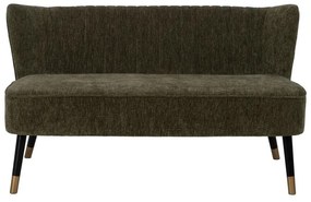 Зелен шенилов диван 134 cm Glam – Ixia