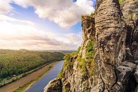 Самозалепващ фототапет – Изглед към река Лаба