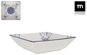 Дълбока купа LA MEDITERRANEA Rosetta, 18x18 cm, порцелан