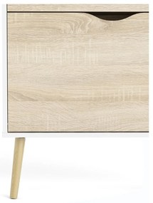 Шкаф за обувки в дъбов декор Oslo - Tvilum