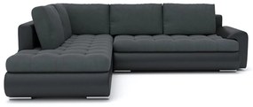 Ъглов разтегателен диван TONIO V, 230x75x200, jasmine 96/soft 11, лява