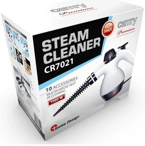 Парочистачка Camry CR 7021, 1050 W, 350 ml, 3.5 бара, Бял/черен