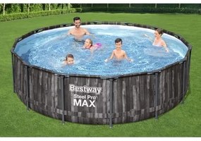 Сглобяем басейн Steel Pro Max 4.2 метра - Bestway