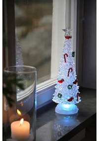 Бяла коледна светлинна украса ø 12 cm Bro – Markslöjd