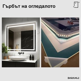 Атипични огледало с LED осветление G2
