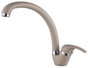 Смесител за кухня ICF 237012 SAND, Inter Ceramic, месингов, пясъчен, 24.5х25см