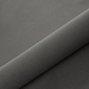 Тъмносиво двойно легло 200x200 cm тапицирано с място за съхранение с включена подматрачна рамка Solvo – Maison de Rêve