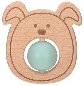 Дървена гризалка синя Lassig Little Chums Mouse