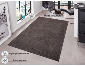 Антрацитно сив килим Pure, 200 x 300 cm Pure - Hanse Home