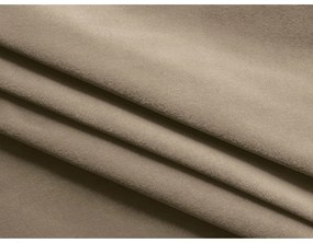 Бежов кадифен ъглов диван Ekahi – Makamii