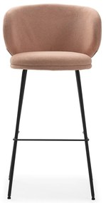 Светлорозови бар столове в комплект от 2 бр. (височина на седалката 65 cm) Rush – Marckeric