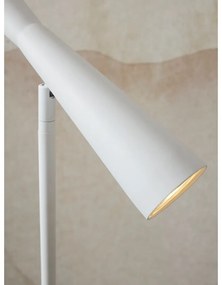 Бяла подова лампа с метален абажур (височина 145,5 cm) Bordeaux – it's about RoMi
