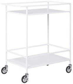 Метална маса за сервиране на колелца 40x68 cm Vita – House Nordic