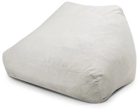 Кремав пуф от рипсено кадифе Sofa Snug – SLOWDOWN