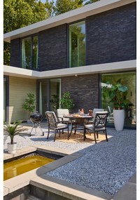 Сив градински метален стол Rosario – Hartman