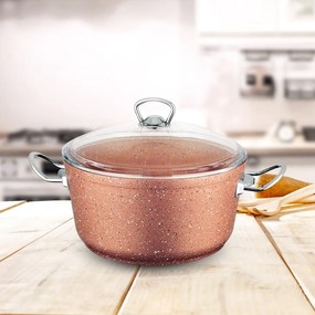 Алуминиев съд с капак 3 л Classic - Güral Porselen