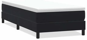 3315809 vidaXL Box Spring Легло без матрак Черно 90x210 cm Кадифе