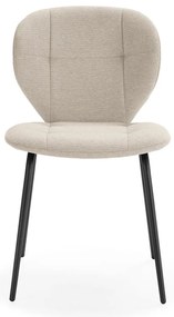 Кремави трапезни столове в комплект от 2 бр. Maori – Marckeric