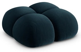 Тъмносиня кадифена табуретка Loretto – Cosmopolitan Design